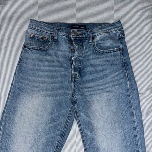 Aeropostale Light Blue 90's High-Rise Straight Jeans
